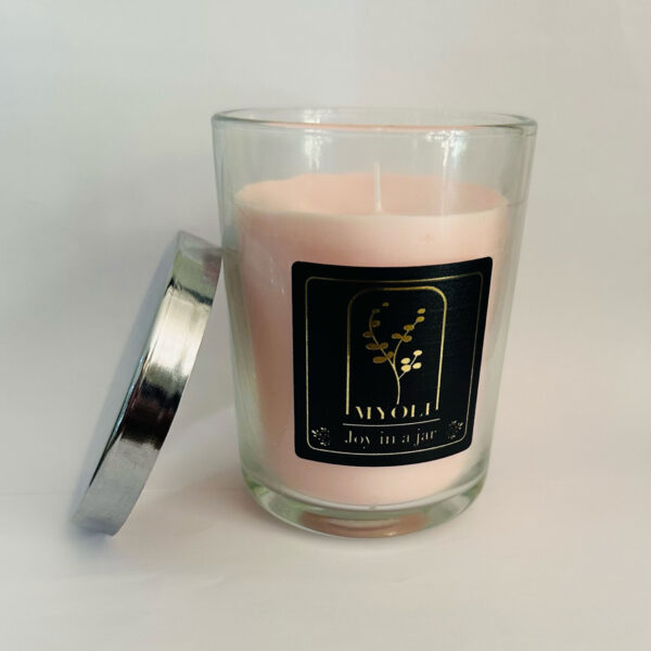 rasberry and vanilla scented candles